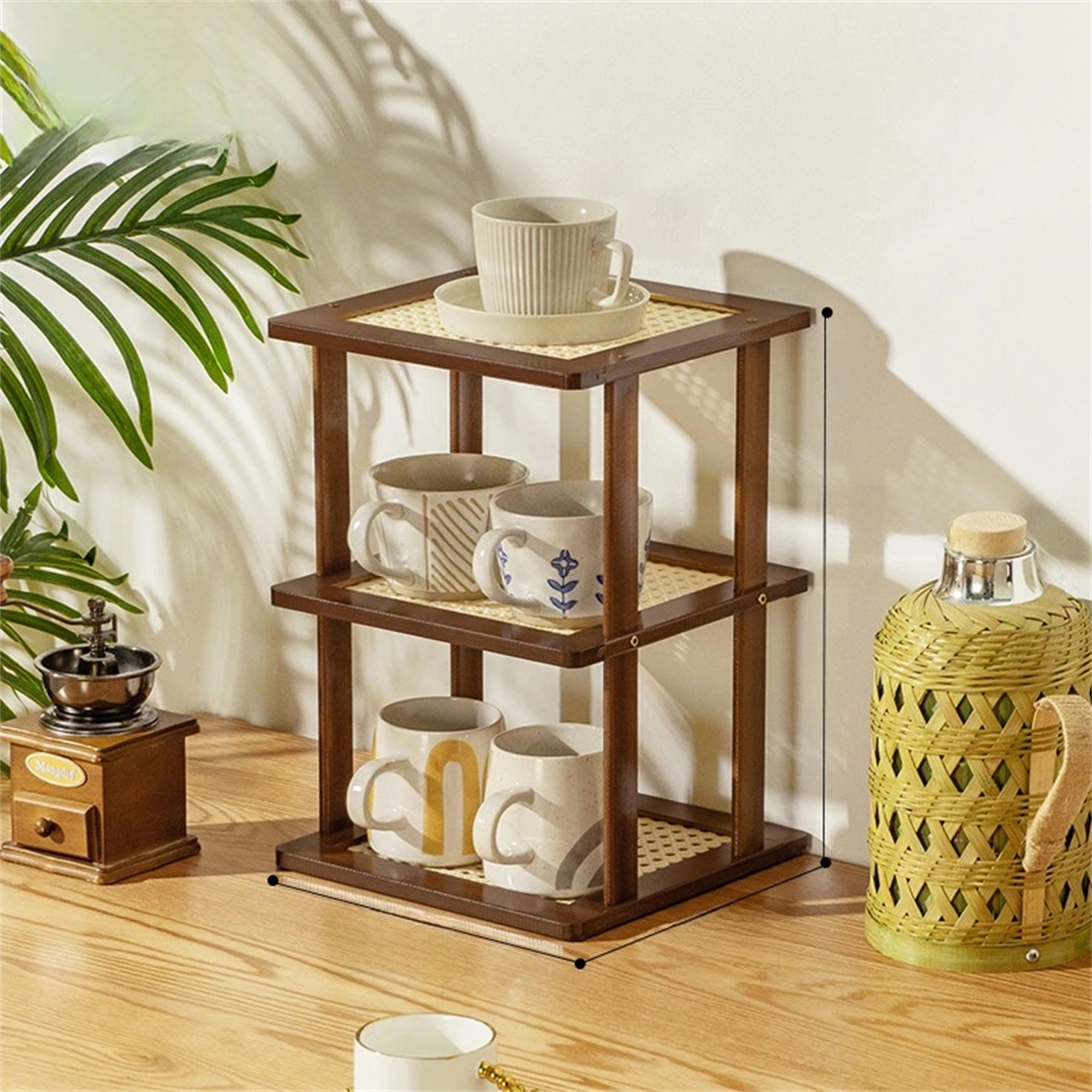 Bay Isle Home™ [modern Farmhouse Style Tea And Coffee Cup Storage Rack ...